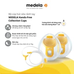 Thumbnail Medela Cúp hút sữa rảnh tay Hands-free (2 chiếc - không bao gồm động cơ) | Phụ kiện máy hút sữa 3
