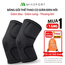 Thumbnail Bó Gối Thể Thao MixSport Bảo Vệ Đầu Gối Dùng Trong Bóng Đá, Bóng Chuyền, Chạy Bộ DBG01 1