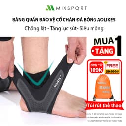 Thumbnail Băng Quấn Bảo Vệ Cổ Chân Đá Bóng Aolikes Đai Cuốn Bảo Vệ Mắt Cá Chân, Chống Lật Cổ Chân, Bong Gân 1