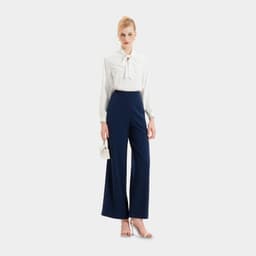 Thumbnail Quần nữ MARC FASHION ống suông lưng cao dây kéo sau CBMH049721 3