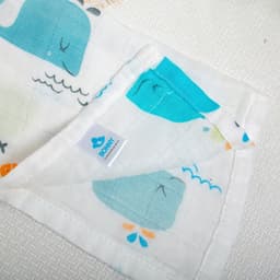 Thumbnail 10 Chiếc Khăn Sữa 2 Lớp BONNY Sợi Tre Mềm, Thấm Hút Tốt Không Xù Nhăn (KT: 26x26Cm) 4