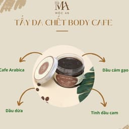 Thumbnail Tẩy Da Chết Body Mộc An Chiết Xuất Cafe Giúp Làm Sạch Sâu, Sáng Da Coffee & Rice 250g 3