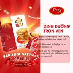 Thumbnail Combo 3 Bánh Richy Kenju kem dẻo 186gr 2