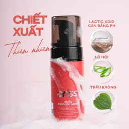 Thumbnail Dung dịch vệ sinh phụ nữ dạng bọt Oriss Daily Intimate Wash hỗ trợ làm sạch dịu nhẹ hương nước hoa 120ml 3