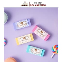 Thumbnail Gôm Tẩy Nano Classmate Thiết Kế Hình Macarons Tẩy Sạch, An Toàn Cho Bé CL-ER605 3