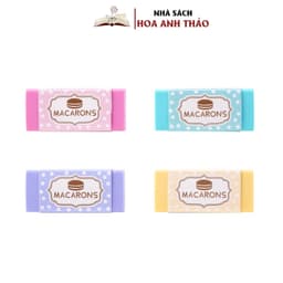 Thumbnail Gôm Tẩy Nano Classmate Thiết Kế Hình Macarons Tẩy Sạch, An Toàn Cho Bé CL-ER605 2