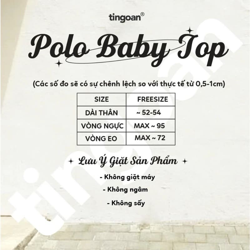 Ảnh TINGOAN® - Áo len xù POLO cổ bẻ đen phối túi ngực POLO BABY TOP/BL (không bao gồm khăn choàng cổ) 2