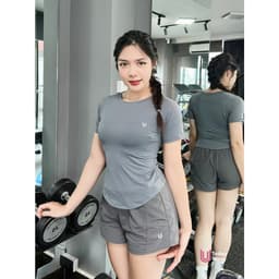 Thumbnail Áo thun thể thao nữ Essential Dri-FIT tập gym yoga chống tia UV chống nắng UPF 50+ Today U Wear 4
