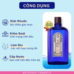Thumbnail Nước hoa hồng Làm sạch và Ngăn ngừa mụn MEISHOKU Bigansui Lotion 90ml 3