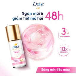 Thumbnail Combo 2 Lăn Ngăn Mùi Dove Tinh Chất Serum Sáng Mịn 45ml/Tuýp 4