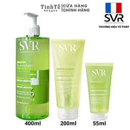 Thumbnail Sữa rửa mặt SVR cho da dầu mụn không có xà phòng SVR Sebiaclear Gel Moussant 55/200/400ml 1