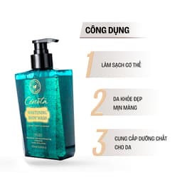 Thumbnail Sữa tắm trắng da hạt Collagen Cenota Whitening Body Wash, sữa tắm collagen unisex 2