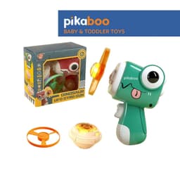 Thumbnail Đồ chơi con quay vô cực khủng long đĩa bay phát sáng cao cấp Pikaboo đơn giản thú vị không dùng pin 1