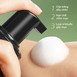Thumbnail Bộ 2 Chai Sữa Rửa Mặt Tạo Bọt Sạch Sâu Không Khô Da Dành Cho Da Dầu Khô Thường Cỏ Mềm 3