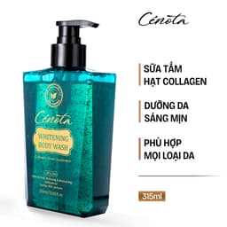 Thumbnail Sữa tắm trắng da hạt Collagen Cenota Whitening Body Wash, sữa tắm collagen unisex 1