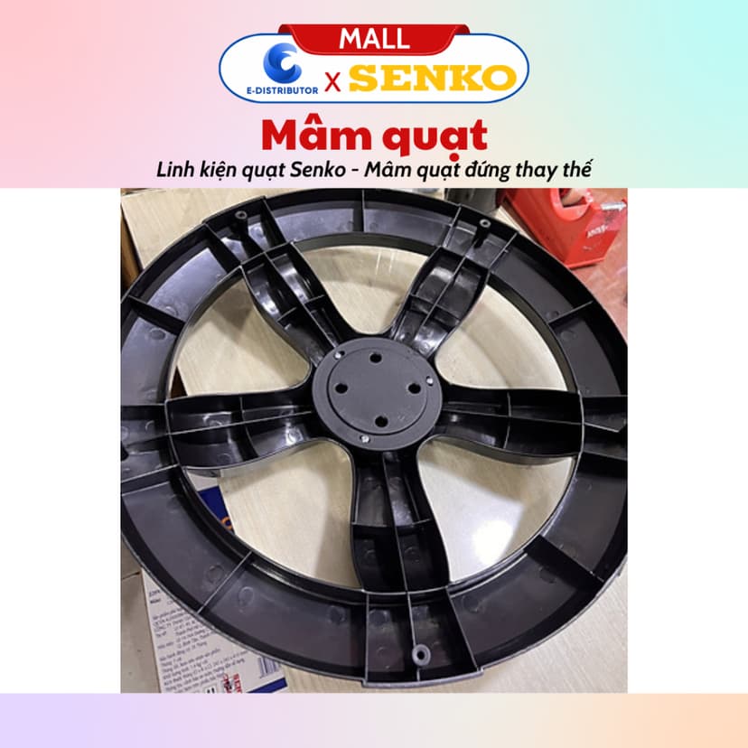 Ảnh Mâm quạt thay thế cho quạt đứng Senko LTS1636/DTS1607/DCN1806/DCN1808 - 100% chính hãng 4