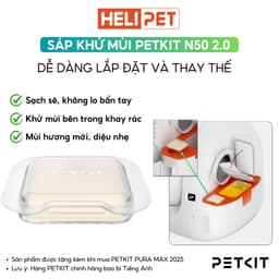 Thumbnail [Bao Bì Mới] Sáp khử mùi PETKIT N50 2.0 Dùng cho máy dọn vệ sinh tự động PETKIT Pura Max - HeLiPet 3