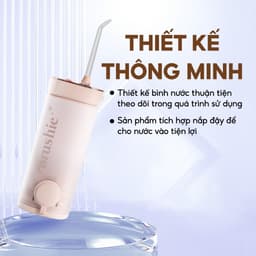 Thumbnail Tăm nước brushie thập sắc bản cải tiến làm sạch răng miệng hiệu quả flossie 3