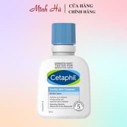 Thumbnail Sữa rửa mặt Cetaphil Gentle Skin Cleanser mini 59ml làm sạch dịu nhẹ cân bằng độ pH 1
