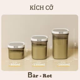 Thumbnail Hộp trữ sữa Bar-rot cỡ lớn 1800ml 1