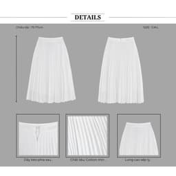Thumbnail BBSTORE’S Chân Váy Dài Công Sở Xếp Ly Thanh Lịch - TK266 3