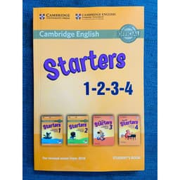 Thumbnail Sách - Cambridge English Starter In Gộp 1-4 ( Kèm Mã Quét Đáp Án Và Mp3)-khổ A5 1