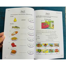 Thumbnail Sách - Cambridge English Starter In Gộp 1-4 ( Kèm Mã Quét Đáp Án Và Mp3)-khổ A5 4