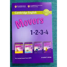 Thumbnail Sách - Cambridge English Movers Gộp 4 ( Kèm Mã Quét Đáp Án Và Mp3)-khổ A5 1