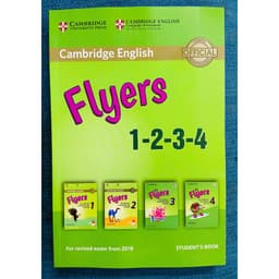 Thumbnail Sách - Cambridge English Flyers Gộp 4 ( Kèm Mã Quét Đáp Án Và Mp3)-khổ A5 siêu tiết kiệm 1