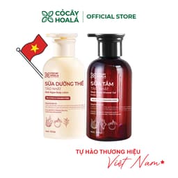 Thumbnail Combo Sữa Tắm, Sữa Dưỡng Thể Tảo Nhật Cỏ Cây Hoa Lá Hương Nước Hoa - Dưỡng Trắng Da - 300g 2