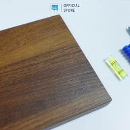 Thumbnail Kệ Gỗ Treo Tường Dài 20cm Đến 50cm Trang Trí Decor Màu Walnut 526 SIB Decor, Kèm Phụ Kiện 1