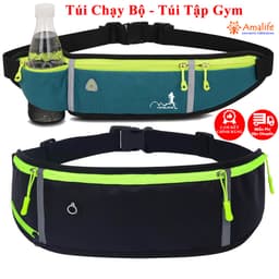 Thumbnail Túi Bao Tử Đeo Hông Đeo Bụng, Đeo Chéo Chạy Bộ Tập Gym Cho Nam Nữ Chống Nước Chính Hãng Amalife 1