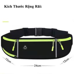 Thumbnail Túi Bao Tử Đeo Hông Đeo Bụng, Đeo Chéo Chạy Bộ Tập Gym Cho Nam Nữ Chống Nước Chính Hãng Amalife 2