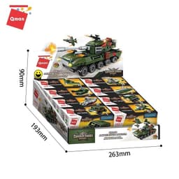 Thumbnail Đồ chơi xếp hình, lắp ráp Qman 1803 – Chiến xa lội nước (361 mảnh ghép) 3