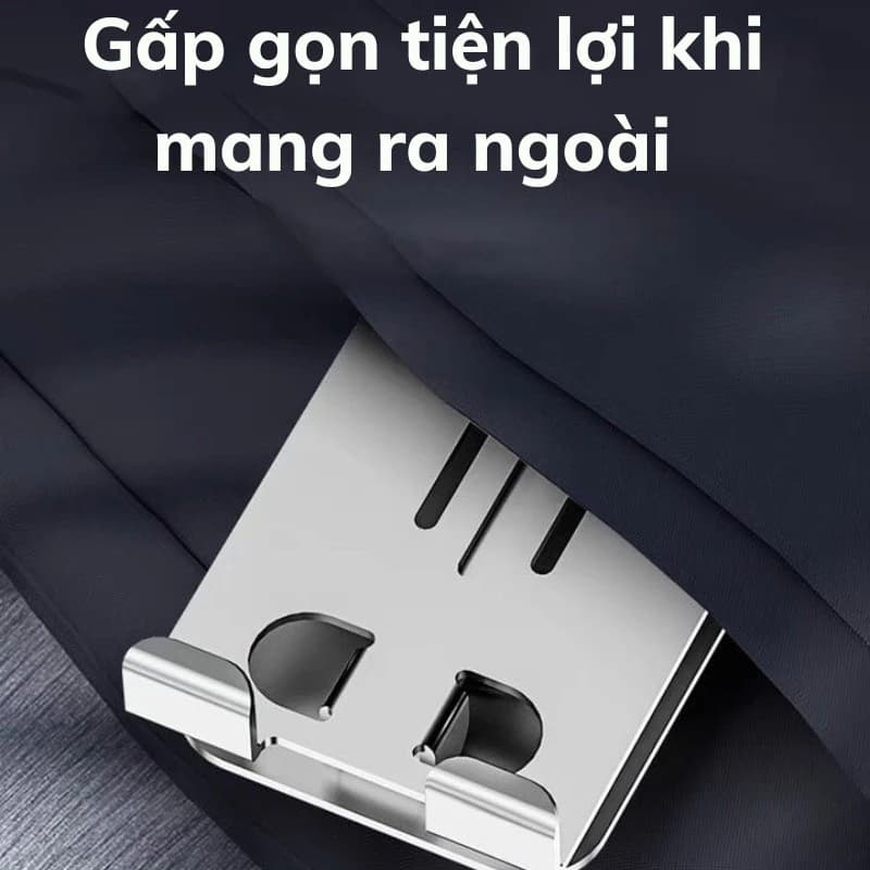 Ảnh Giá Đỡ Điện Thoại Máy Tính Bảng Vinzy Xoay 360 Hợp Kim Nhôm, Kệ Điện Thoại Xem Phim Livestream 4
