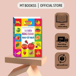 Thumbnail Sách - Từ Điển Bằng Tranh ( Rau Củ Quả ) 1
