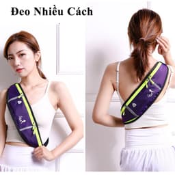 Thumbnail Túi Chạy Bộ Đeo Hông Bụng, Đai Đeo Điện Thoại Túi Bao Tử Tập Gym Thể Thao Nhiều Ngăn Chống Nước Nam Nữ Hãng Amalife 2