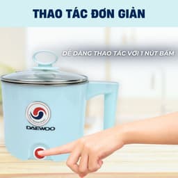 Thumbnail Nồi điện đa năng mini 700ml Daewoo DEN-M550 nấu cực nhanh, bảo hành 1 năm 3