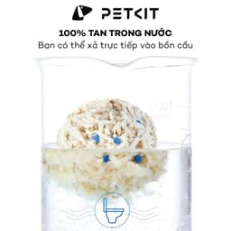 Thumbnail Cát mèo hỗn hợp đất sét và đậu nành, cát vệ sinh cho mèo Petkit cao cấp thử nước tiểu mèo 2