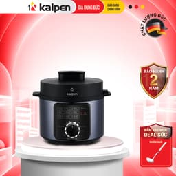 Thumbnail Nồi Áp Suất Điện-Nồi Cơm Điện-Nồi Đa Năng Cao Cấp Model P3 4L-800W Chính Hãng KALPEN-GIA DỤNG ĐỨC 1