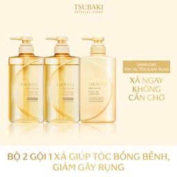 Thumbnail Bộ sản phẩm 2 Gội & 1 Xả Phục hồi ngăn rụng tóc Tsubaki Premium Repair 1