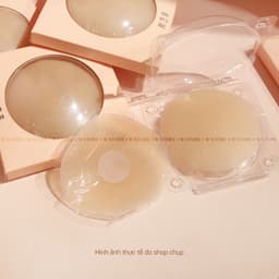 Thumbnail Miếng Dán Nhũ Hoa Silicon Siêu Mỏng - Chống Thấm Nước & Mồ Hôi - Tái Sử Dụng Nhiều Lần - Latex By WSTORE 1