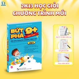 Thumbnail Sách Bứt phá 9+ lớp 6 môn Toán (Theo chương trình SGK mới). Bí kíp giúp con đạt toàn điểm 9,10 trên lớp 1