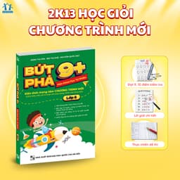 Thumbnail Sách Bứt phá 9+ lớp 6 môn Khoa Học Tự Nhiên (Theo chương trình SGK mới). Bí kíp giúp con đạt toàn điểm 9,10 trên lớp 1