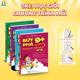 Thumbnail Combo 4 sách Bứt phá 9+ lớp 6 môn Toán, Anh, Văn, KHTN - học giỏi chương trình mới, bội thu điểm 10 1