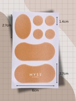 Thumbnail Miếng dán mỏng đệm bảo vệ gót và bàn chân, dán gót lót giày MYSS - DG02 2