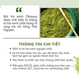 Thumbnail Bột đắp mặt nạ thiên nhiên Obaxua các loại 75/250/500g hỗ trợ làm trắng da giảm mụn làm dịu da 4