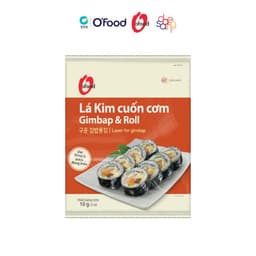 Thumbnail Rong biển / lá kim cuốn cơm Hàn Quốc O'food 10g, sử dụng cho các món kimbap, sushi 2
