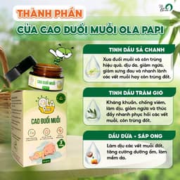 Thumbnail Cao đuỗi muỗi Mệ Đoan cho trẻ nhỏ, trẻ sơ sinh 20g 3