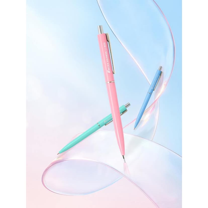 Ảnh Bút bi Bitex mực ULV màu xanh B04 tip ngòi 0.5mm ( thân màu ngẫu nhiên) 3